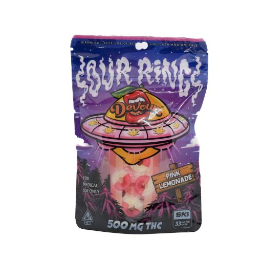 Devour Sour Rings 500mg Gummies