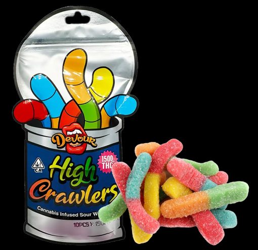 Devour High Crawlers 1500mg Gummies