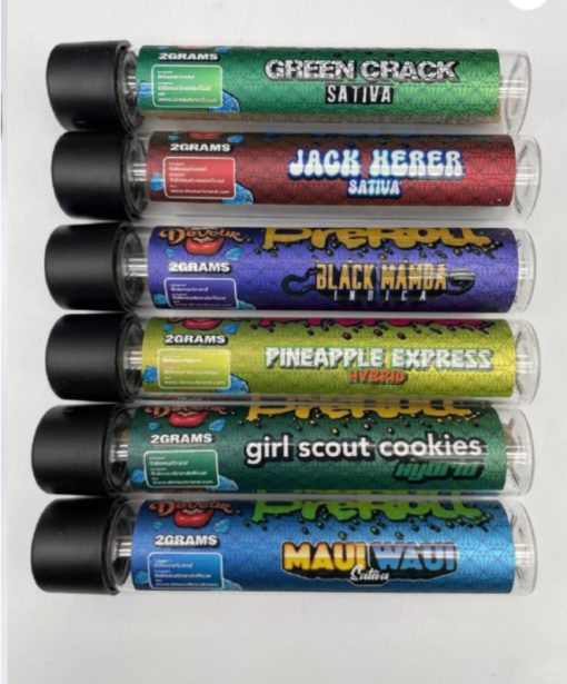 Devour Prerolls 2G Premium Indoor Cannabis Pre Rolls