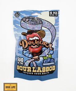 Devour Sour Lassos 500mg