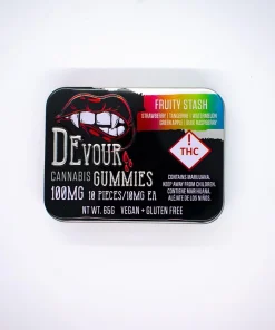 Devour Fruity Stash Gummies 100mg