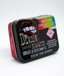 Devour Fruity Stash Gummies 100mg
