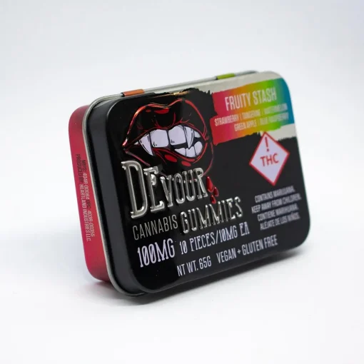 Devour Fruity Stash Gummies 100mg