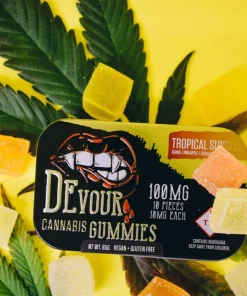 Devour Tropical Sunrise Gummies