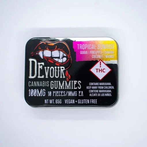 Devour Tropical Sunrise Gummies