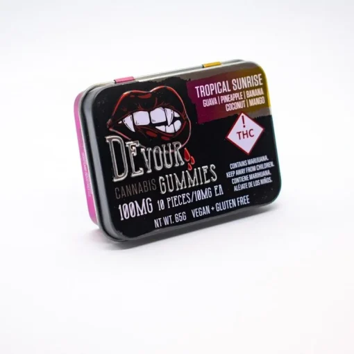 Devour Tropical Sunrise Gummies