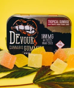 Devour Tropical Sunrise Gummies