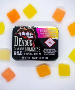 Devour Tropical Sunrise Gummies