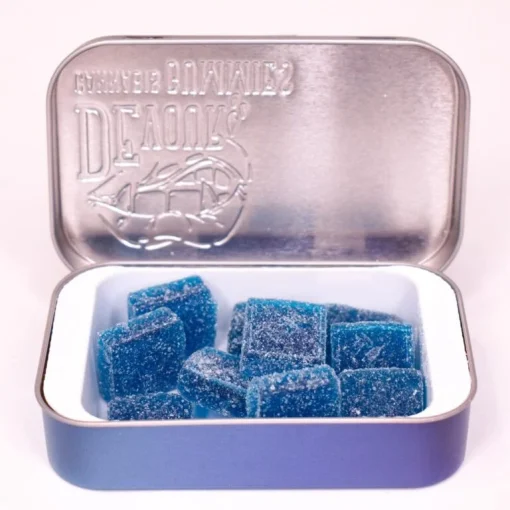 Devour Gummies Blue Raspberry 100mg