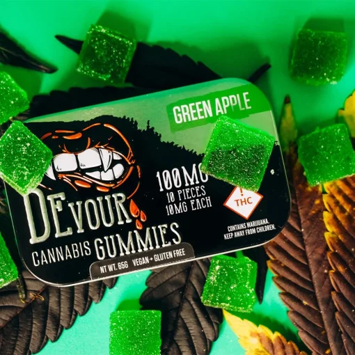 Devour Green Apple Gummies