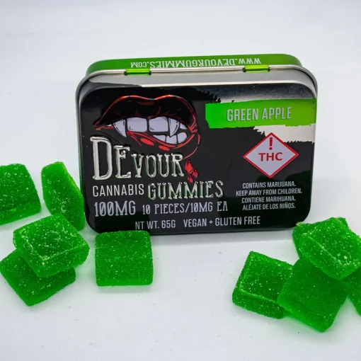 Devour Green Apple Gummies