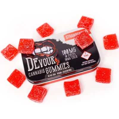 Devour Strawberry Gummies
