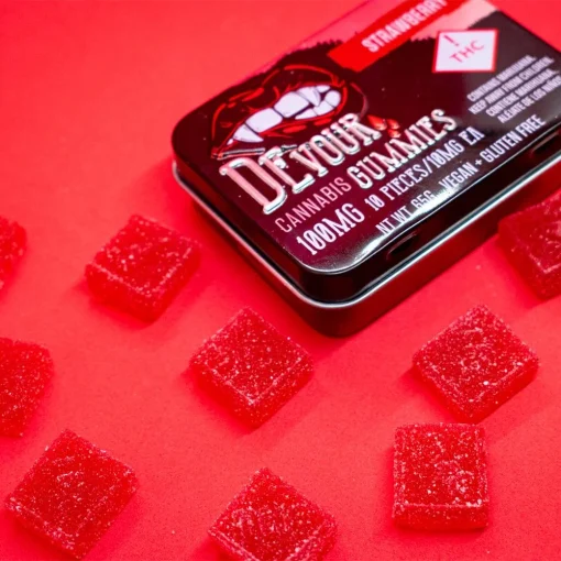 Devour Strawberry Gummies