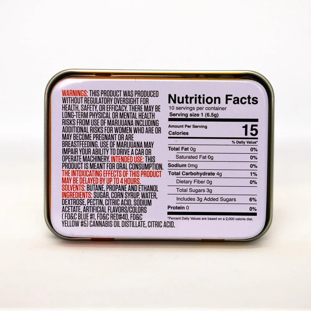 Devour Tangerine Gummies Devour Tangerine Gummies