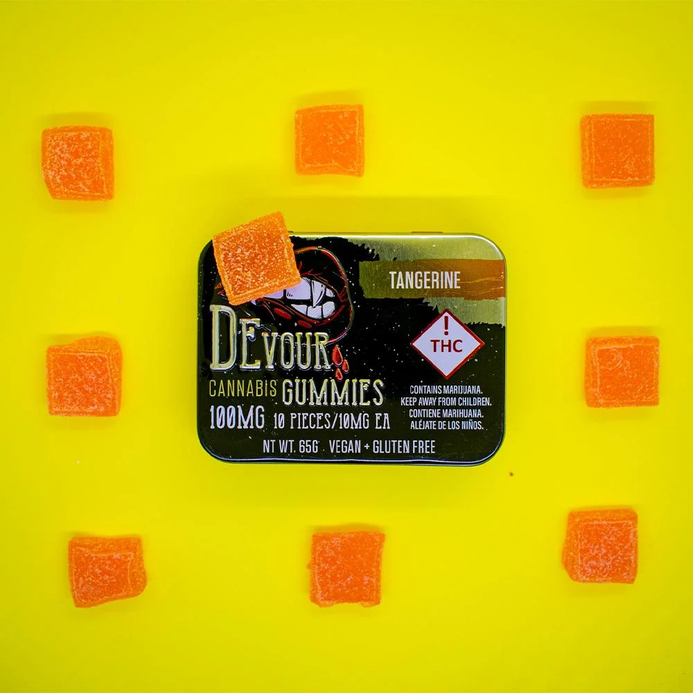Devour Tangerine Gummies Devour Tangerine Gummies