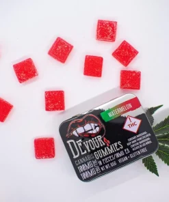 Devour Gummies Watermelon 1:1 THC:CBD