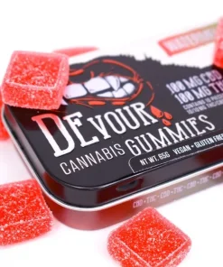 Devour Gummies Watermelon 1:1 THC:CBD