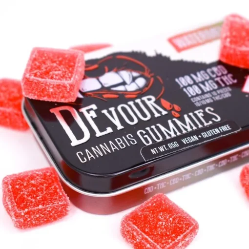 Devour Gummies Watermelon 1:1 THC:CBD