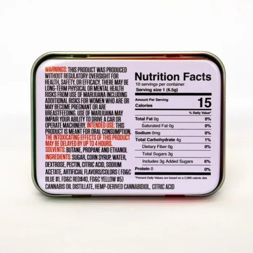 Devour Gummies Watermelon 1:1 THC:CBD
