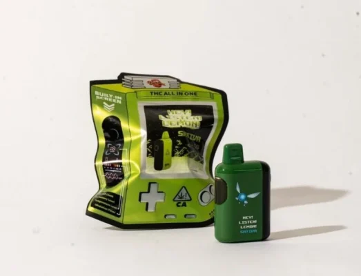 Devour Hey Listen Lemon 3.5g Vape