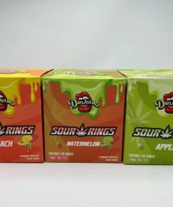 Devour Sour Rings 750mg