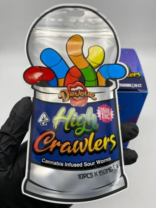 Devour High Crawlers 1500mg Gummies