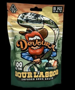 Devour Sour Lassos 500mg