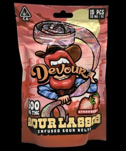 Devour Sour Lassos 500mg