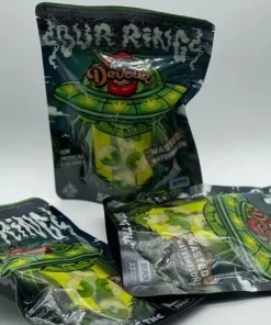 Devour Sour Rings 500mg Gummies