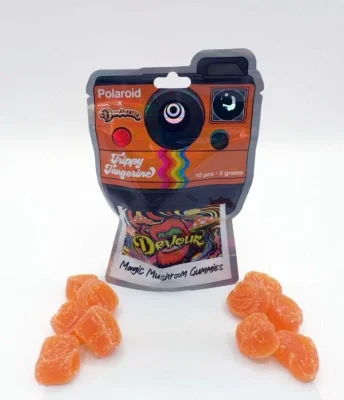 Devour X Polaroid Magic Mushroom Gummies