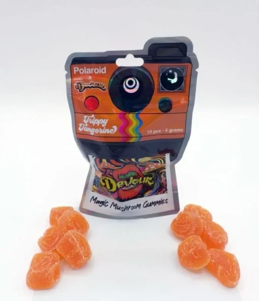 Devour X Polaroid Magic Mushroom Gummies
