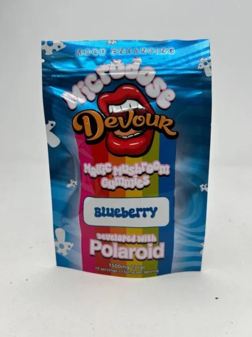 Devour X Polaroid Microdose Gummies