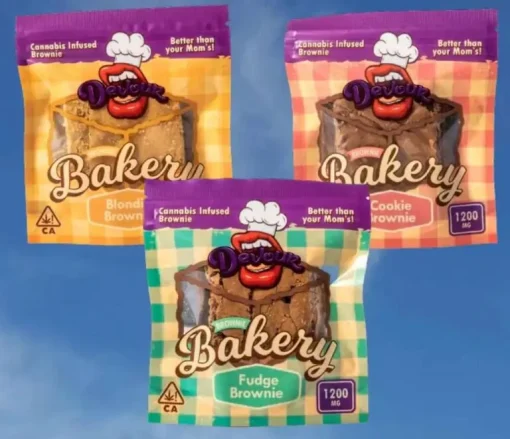 Devour Bakery Brownies 1200mg