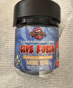 Devour Live Rosin Nano Gummies