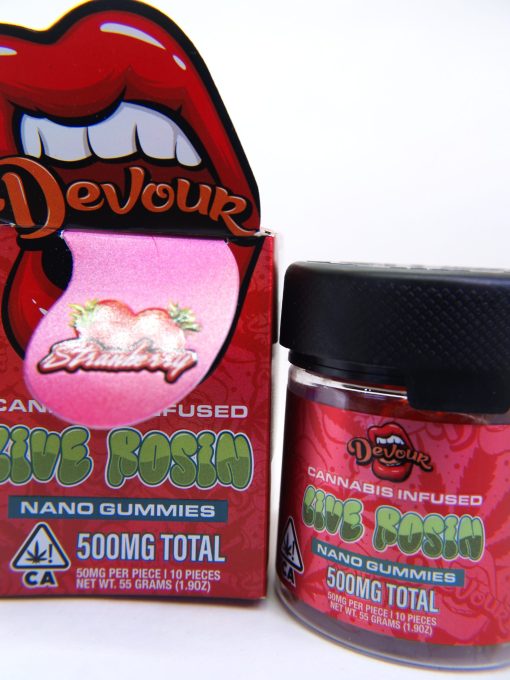 Devour Live Rosin Nano Gummies