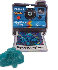 Devour X Polaroid Magic Mushroom Gummies