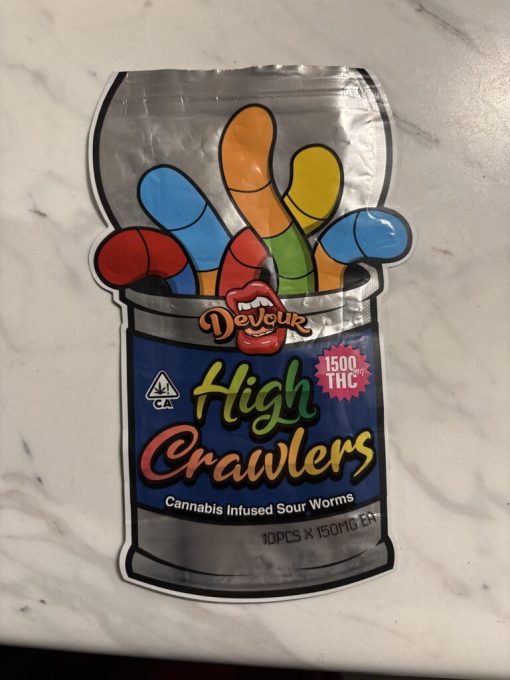 Devour High Crawlers 1500mg Gummies