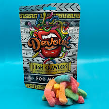 Devour High Crawlers 500mg Infused Sour Gummy Worms
