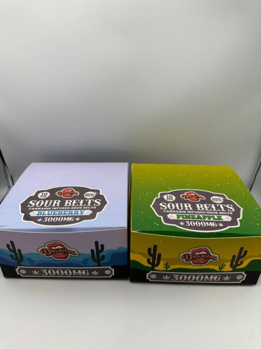 Devour Sour Belts 3000mg