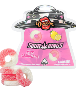 Devour Sour Rings Peach (1500mg THC)