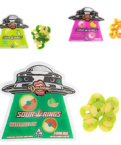Devour Sour Rings Pink Lemonade (1500mg THC)