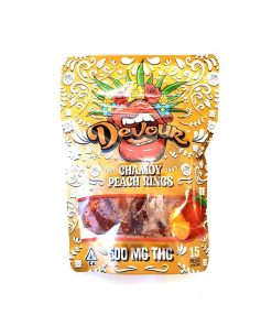 Devour Chamoy Peach Rings (600mg THC)