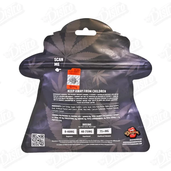 Devour Sour Rings – Watermelon (1500mg Devour Sour Rings – Watermelon (1500mg