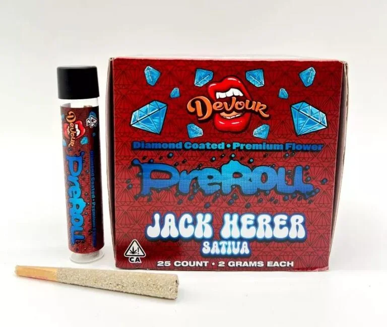 Devour Diamond Crusted Pre Roll 2g Devour Diamond Crusted Pre Roll 2g