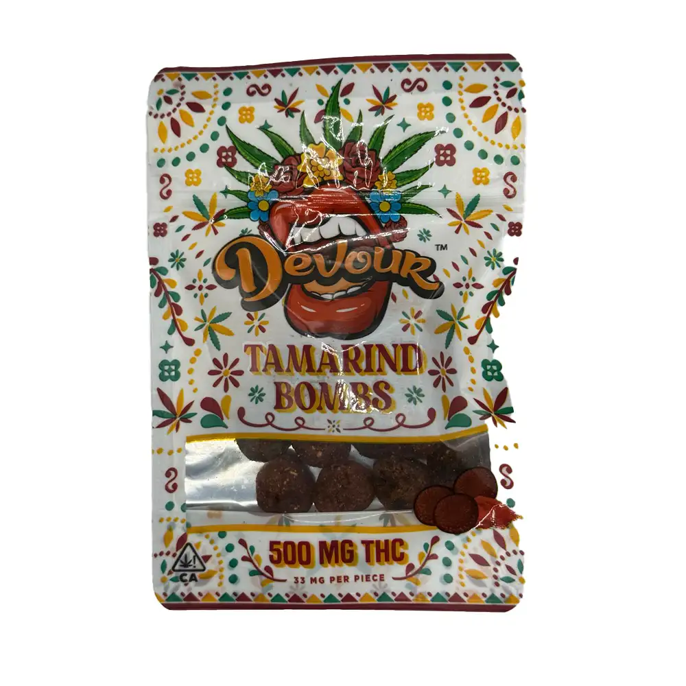 Devour Tamarind Bombs Gummies (500mg THC) Devour Tamarind Bombs Gummies (500mg THC)