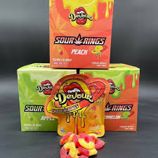 Devour Sour Rings 750mg
