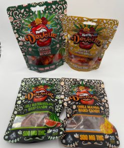 Devour Hard Candy Gummies (500 mg THC)
